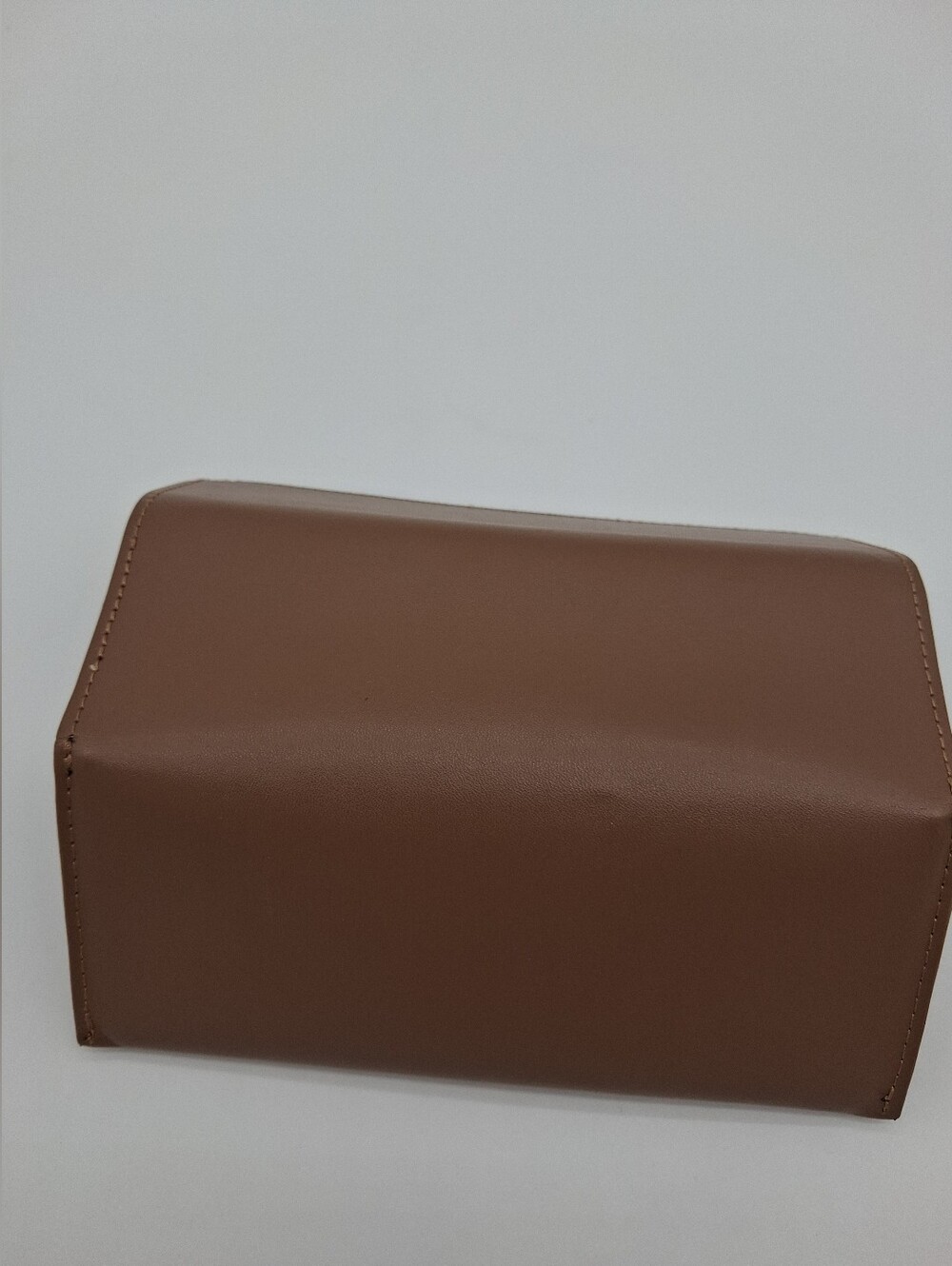 BURBERRY Folding Eyeglasses Sunglasses Case Tan Brown Collapsible Eyewear EUC - Picture 3 of 8